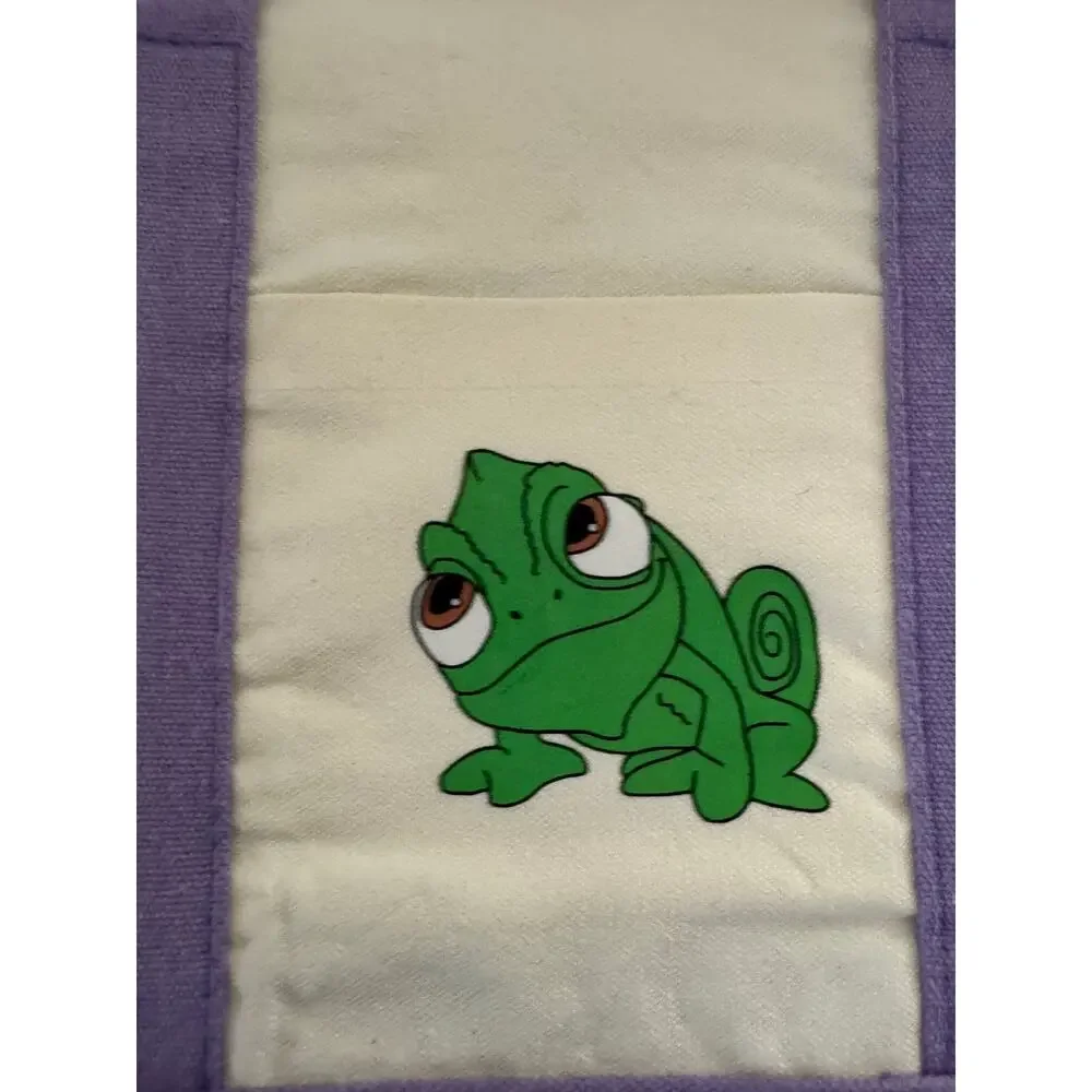 Disney Rapunzel Pascal Double Sided Custom Made Mini Tote